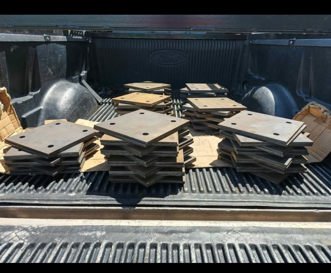 Placas listas para entrega